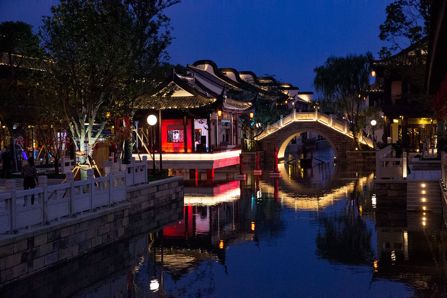 杭州新西塘水街亮化方案
