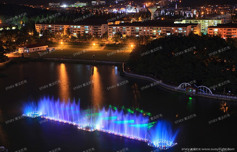 杭州龙池湖音乐喷泉